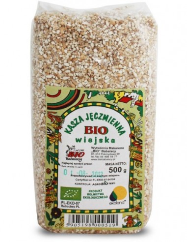 KASZA JĘCZMIENNA WIEJSKA BIO 500 g -...
