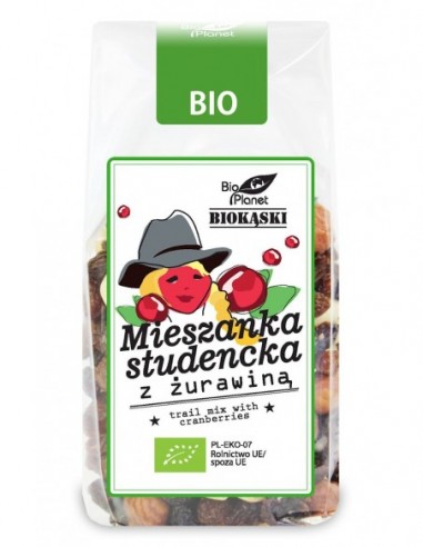 MIESZANKA STUDENCKA Z ŻURAWINĄ BIO...