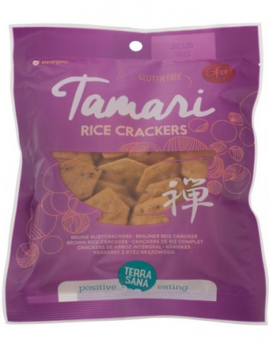 KRAKERSY Z RYŻU BRĄZOWEGO TAMARI -...