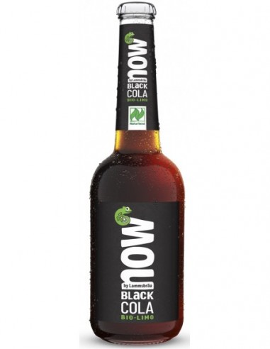 BLACK COLA (Z GUARANĄ) BIO 330 ml - NOW