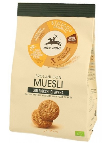 HERBATNIKI MUSLI BIO 250 g - ALCE NERO