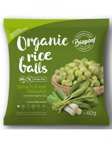 CHRUPKI RYŻOWE ZE SZPINAKIEM I POREM...