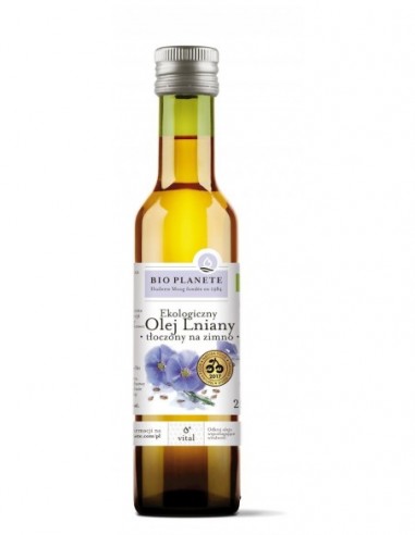 OLEJ LNIANY VIRGIN BIO 250 ml - BIO...