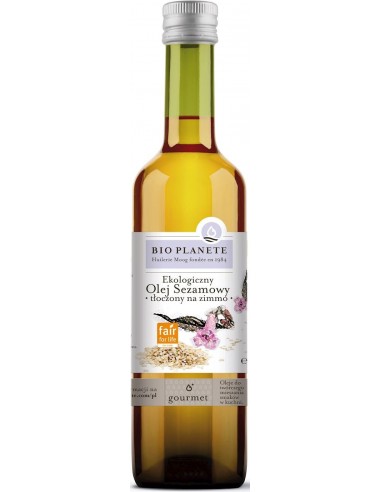 OLEJ SEZAMOWY VIRGIN BIO 500 ml - BIO...