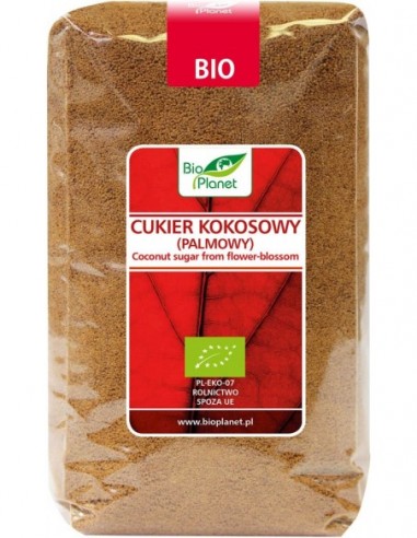CUKIER KOKOSOWY (PALMOWY) BIO 1 kg -...