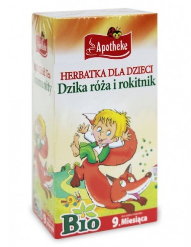 HERBATKA DLA DZIECI - DZIKA RÓŻA I...