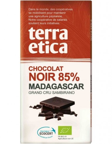 CZEKOLADA GORZKA 85% MADAGASKAR FAIR...