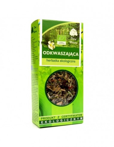 HERBATKA ODKWASZAJĄCA BIO 50 g - DARY...