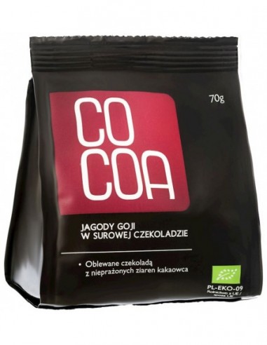 JAGODY GOJI W SUROWEJ CZEKOLADZIE BIO...