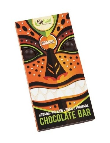 CZEKOLADA ZE SKÓRKĄ POMARAŃCZOWĄ RAW...