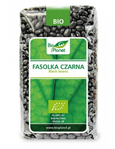 FASOLKA CZARNA BIO 500 g - BIO PLANET