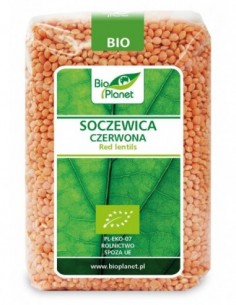 SOCZEWICA CZERWONA BIO 500...