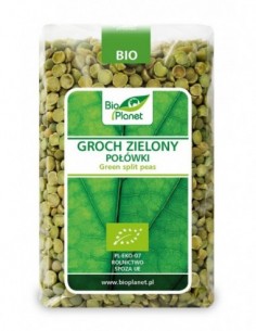 GROCH ZIELONY POŁÓWKI BIO...