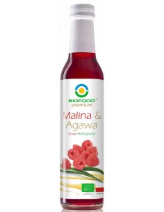 SYROP MALINA Z AGAWĄ BIO...