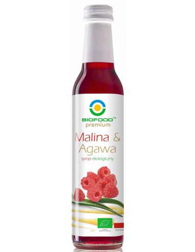 SYROP MALINA Z AGAWĄ BIO 250 ml - BIO...