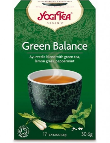 HERBATA ZIELONA RÓWNOWAGA BIO (17 x...