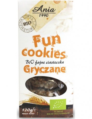 FUN COOKIES GRYCZANE BIO 120 g - BIO...