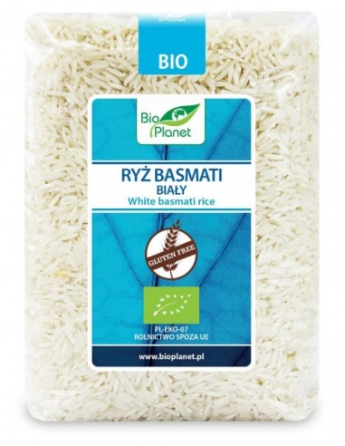 RYŻ BASMATI BIAŁY BEZGLUTENOWY BIO 1...