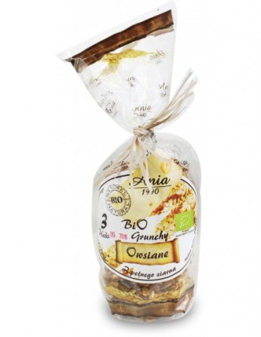 GRUNCHY OWSIANE 3 PŁATKI Z PEŁNEGO...