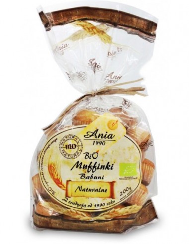 MUFFINKI BABUNI NATURALNE BIO 200 g -...
