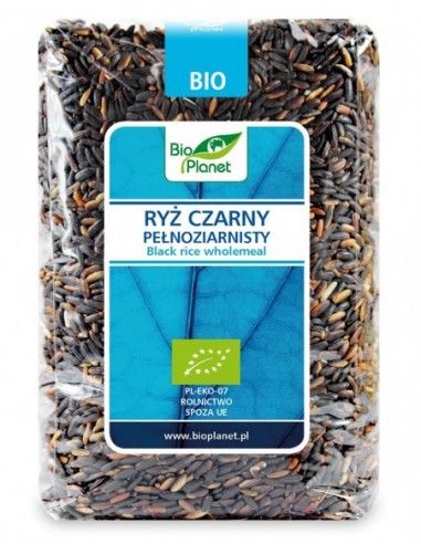 RYŻ CZARNY PEŁNOZIARNISTY BIO 1 kg -...