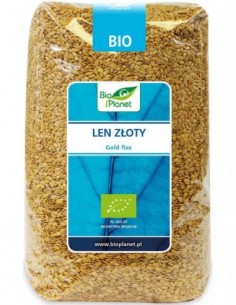 LEN ZŁOTY BIO 1 kg - BIO...