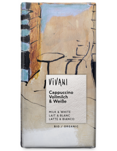 CZEKOLADA CAPPUCCINO BIO 100 g - VIVANI