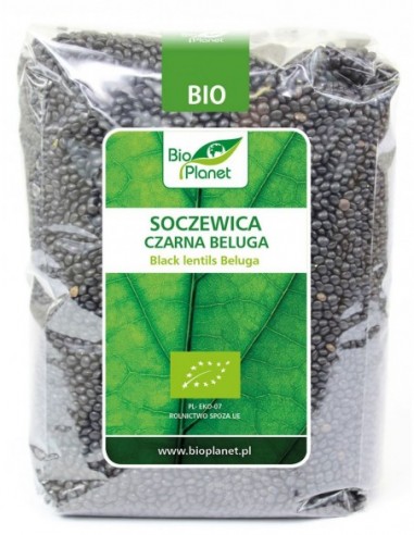 SOCZEWICA CZARNA BELUGA BIO 1 kg -...