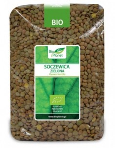 SOCZEWICA ZIELONA BIO 1 kg...