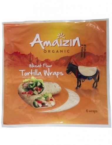 TORTILLA WRAPS BIO 240 g - AMAIZIN