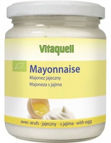 MAJONEZ JAJECZNY BIO 250 ml - VITAQUELL