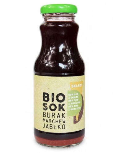 SOK JABŁKOWO - MARCHWIOWO -...