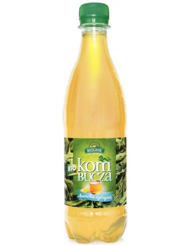 KOMBUCHA HERBATA ZIELONA Z CYTRYNĄ...