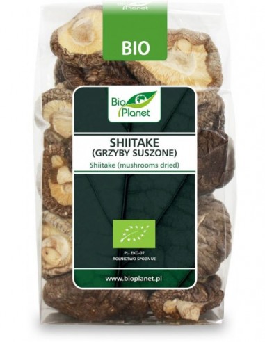 SHIITAKE (GRZYBY SUSZONE) BIO 50 g -...