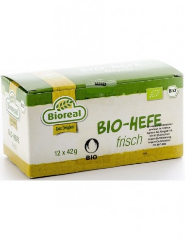 DROŻDŻE ŚWIEŻE BIO 504 g (12 x 42 g)...