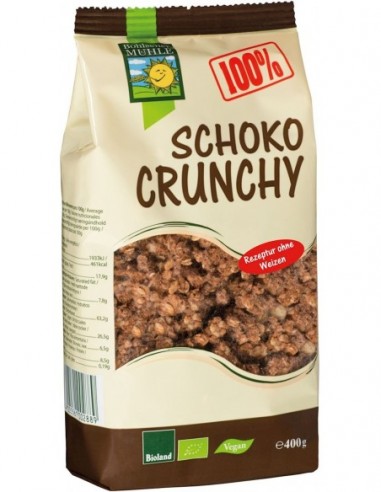 CRUNCHY CZEKOLADOWE BIO 400 g -...
