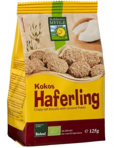 CIASTKA OWSIANE KOKOSOWE BIO 125 g -...