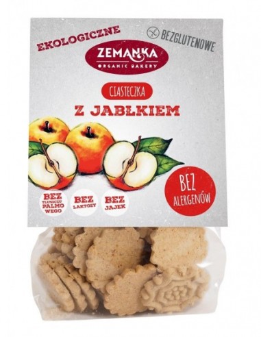 CIASTKA Z JABŁKIEM BEZGLUTENOWE BIO...