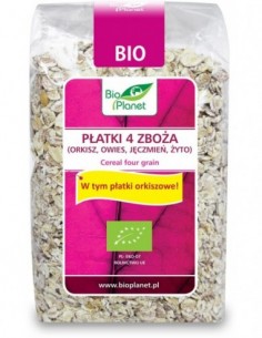 PŁATKI 4 ZBOŻA (ORKISZ,...