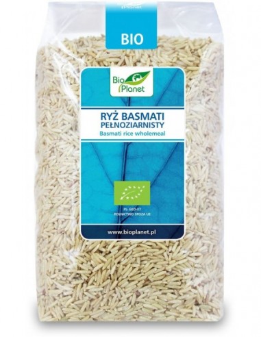 RYŻ BASMATI PEŁNOZIARNISTY BIO 1 kg -...