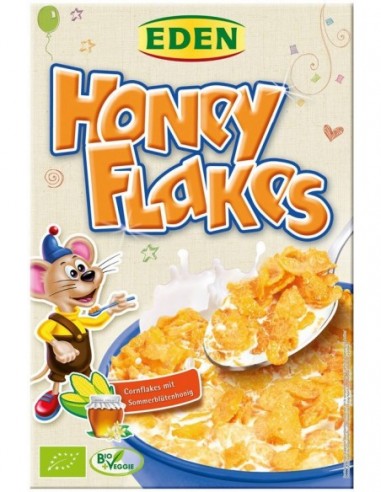 PŁATKI KUKURYDZIANE Z MIODEM BIO 375...