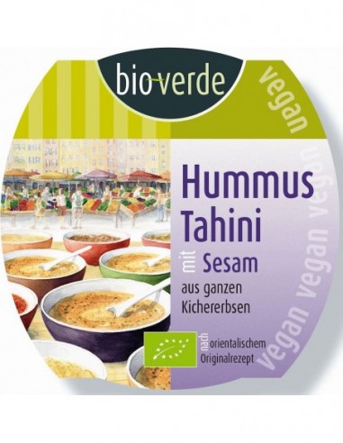 HUMMUS TAHINI BIO 150 g - BIO VERDE