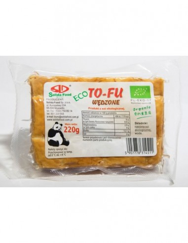 TOFU WĘDZONE BIO 220 g - SOLIDA FOOD