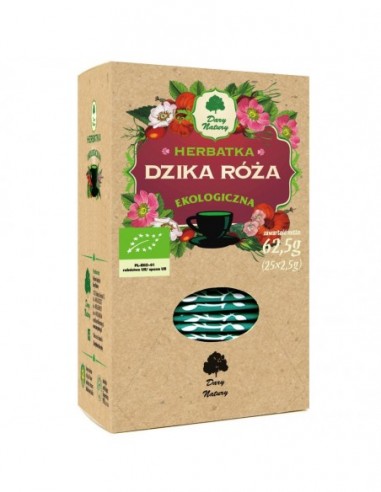 HERBATKA Z DZIKIEJ RÓŻY BIO (25 x 2,5...
