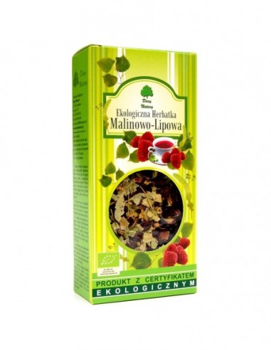 HERBATKA LIPOWO - MALINOWA BIO 80 g -...