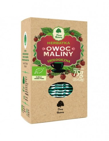 HERBATKA OWOC MALINY BIO (25 x 3 g) -...