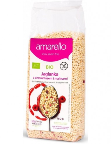 JAGLANKA Z AMARANTUSEM I MALINAMI...