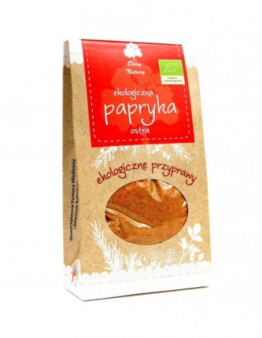 PAPRYKA OSTRA MIELONA BIO 90 g - DARY...