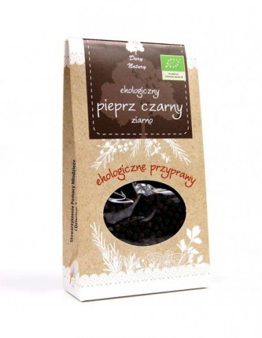 PIEPRZ CZARNY ZIARNO BIO 50 g - DARY...