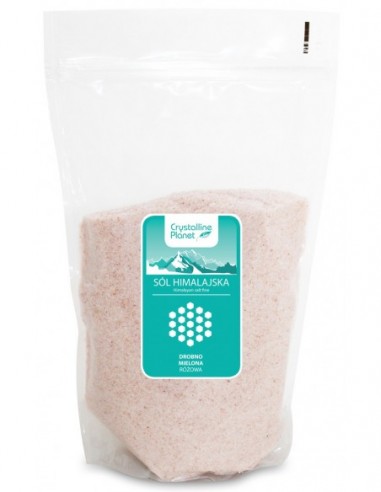SÓL HIMALAJSKA RÓŻOWA DROBNO MIELONA...